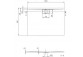 Shower tray rectangular Villeroy & Boch Architectura, 900x800mm, acrylic, Weiss Alpin