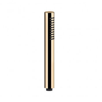 Shut-off valve Gessi Anello, with handle - Warm Bronze PVD