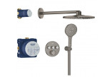 Shower set concealed Grohe Grohterm SmartControl Rainshower 310 SmartActive - brushed warm sunset