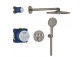 Shower set concealed Grohe Grohterm SmartControl Rainshower 310 SmartActive - brushed warm sunset