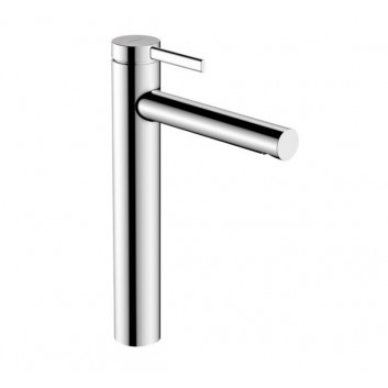 Washbasin faucet Hansgrohe Zesis S single lever 100 CoolStart with pop-up waste with pull-rod - chrome