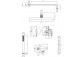 Shower system concealed, Omnires Y - Brushed brass