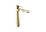 Washbasin faucet Laveo Cone tall (269 mm), single lever - gold szampańskie