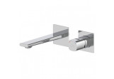Washbasin faucet Laveo Tores concealed, with waste - chrome