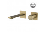 Washbasin faucet Laveo Tores concealed, with waste - grafit