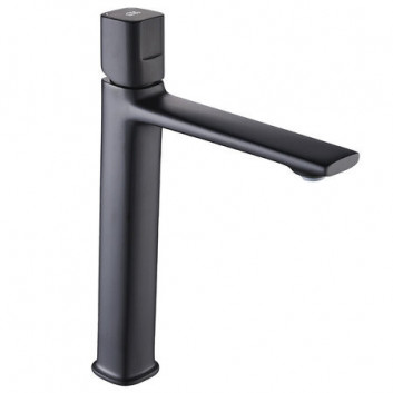 Washbasin faucet Laveo Tores tall (266 mm), single lever, with waste - chrome