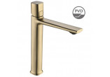 Washbasin faucet Laveo Tores tall (266 mm), single lever, with waste - grafit