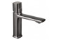 Washbasin faucet Laveo Tores standing, single lever with waste - black mat
