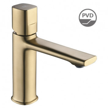 Washbasin faucet Laveo Tores standing, single lever with waste - grafit