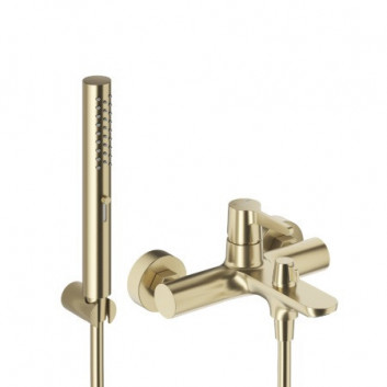 Bath tap Laveo Tores wall mounted - chrome