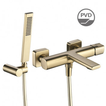 Bath tap Laveo Tores wall mounted - chrome