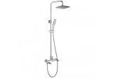Shower column Laveo Alea wall mounted with mixer - chrome