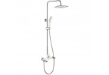 Shower column Laveo Alea wall mounted with mixer - chrome