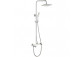 Shower column Laveo Alea wall mounted with mixer - chrome