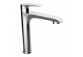 Bidet mixer Laveo Tores standing, single lever with waste - gold szampańskie