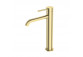 Washbasin faucet tall Emporia Fly, single lever - miedź szczotkowana