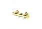 Shower mixer Emporia Fly, wall mounted, wall mounted - gun metal