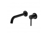 Shower mixer Emporia Fly, wall mounted, wall mounted - gun metal