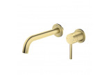 Shower mixer Emporia Fly, wall mounted, wall mounted - gun metal