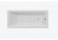Bathtub rectangular Excellent Savia 170x75 cm, acrylic - white