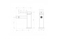 Bidet mixer Emporia Fly, stojaca - chrome