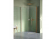 Parawan nawannowy New Trendy New Soleo Black 100x140 cm, prawy, 2-piece, glass transparent