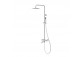 Shower column Emporia Fly, 3-functional, thermostatic, wall mounted - chrome