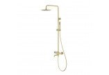Shower column Emporia Fly, 3-functional, thermostatic, wall mounted - chrome