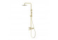 Shower column Emporia Fly, 3-functional, thermostatic, wall mounted - chrome