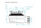 Angle shower tray Roca Terran, 90x90cm, kompozytowy, Stonex, with siphon, beżowy