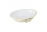 Countertop washbasin Grohe Cube Ceramic, 80x49cm, z overflow, battery hole, alpine white