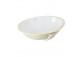 Countertop washbasin Grohe Cube Ceramic, 80x49cm, z overflow, battery hole, alpine white