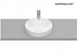 Countertop washbasin 37cm Roca Inspira Round round white