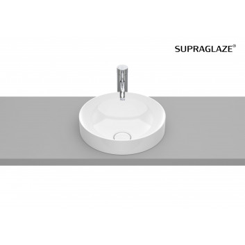 Countertop washbasin 37cm Roca Inspira Round round white