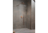 Panel Walk-In Radaway Modo New Black II 70, 68.5-69.5x200cm, czarne, glass transparent- sanitbuy.pl