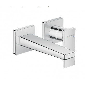 Washbasin faucet 2-hole Hansgrohe Metropol, concealed - chrome