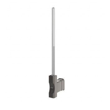 Grzałka elektryczna Enix GHE Eco, nakładka 30x30, 300 W - black RAL 9005 mat