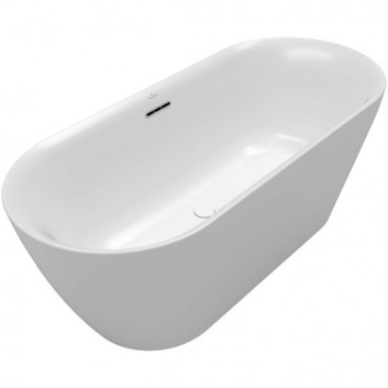 Bathtub freestanding Villeroy&Boch Theano, 175x75cm, Quaryl - weiss alpin