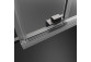 Door shower for recess installation Radaway Idea Gold DWJ, right, 160cm, sliding, glass transparent, profil gold