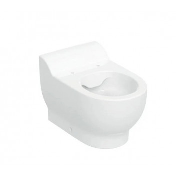 Standing bowl WC dla dzieci ,washdown model, Geberit Bambini, Rimfree, white