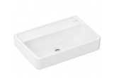 Washbasin Hansgrohe Xuniva Q Wall-hung washbasin Compact 55x37 without tap hole, without overflow, SmartClean- white