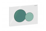Flushing plate Geberit Sigma01, dwudzielny, white, flush plates yellow i green