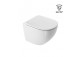 Wall-hung wc WC Excellent Joker, 47x36mm, bezrantowa, soft-close WC seat, white