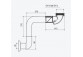 Siphon umywalkowy - bidetowy low Excellent set- sanitbuy.pl