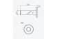 Towel rail Emporia 45 cm - chrome
