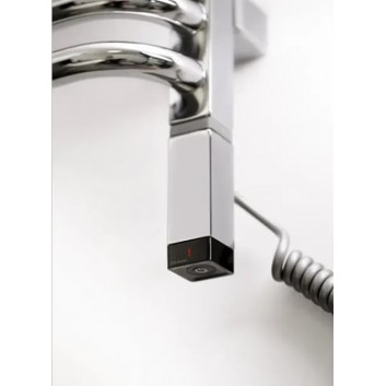 Grzałka Terma One o profilu prostokątnym 30x40, moc 600 W - chrome