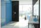 Shower enclosure Sanplast TX Walk-In 110x190 cm, silver profile shiny, glass transparent- sanitbuy.pl