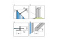Quadrant shower enclosure Radaway Fuenta New PDD, 80cm part left - sanitbuy.pl