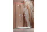 Quadrant shower enclosure Radaway Fuenta New PDD, 90cm part left 