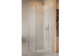 Door Radaway Fuenta New KDD 80 cm, part right, chrome, transparent glass EasyClean